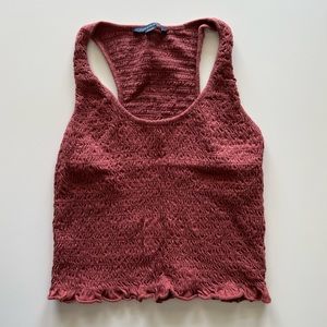 AE Ruffle/Scrunch Tank